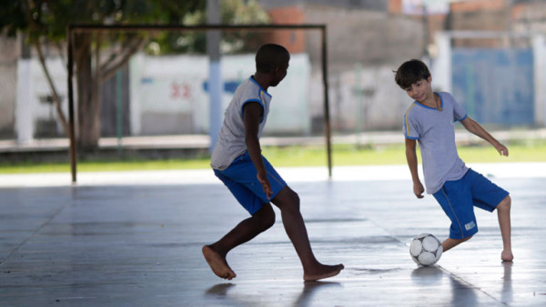 Gabriel, el niño sin pies que quiere ser Messi