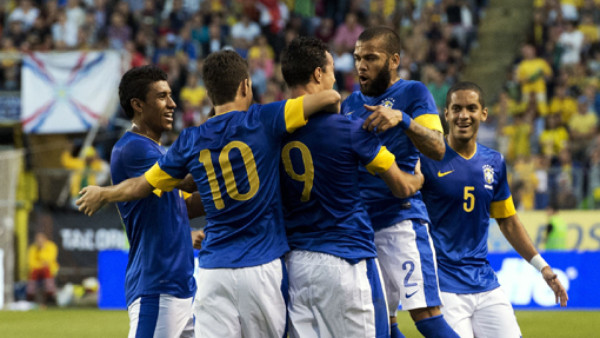 En juego histórico, Brasil goleó a Suecia