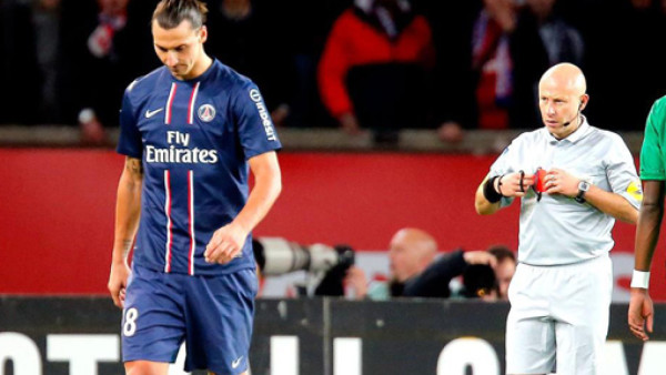 El PSG cae ante el Saint Etienne con Ibrahimovic expulsado