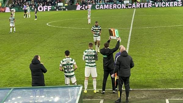 Luis Palma fue sustituido al minuto 64, noche negra para el hondureño en Escocia.