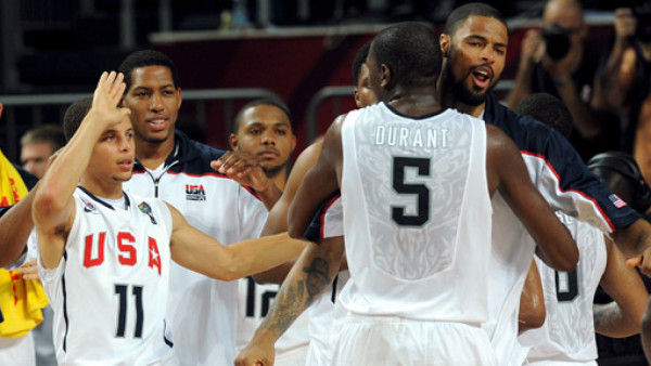 Kevin Durant metió a USA a semis