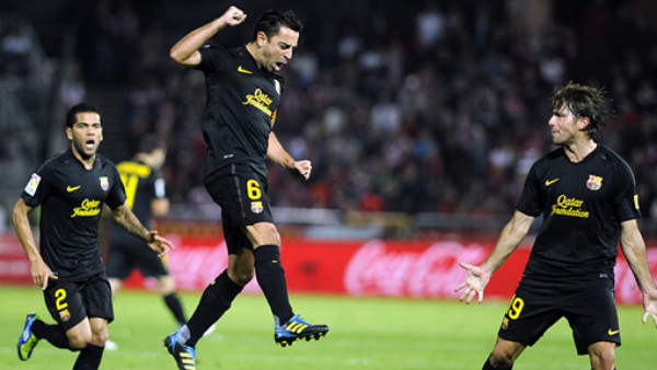 Barcelona es líder gracias a Xavi