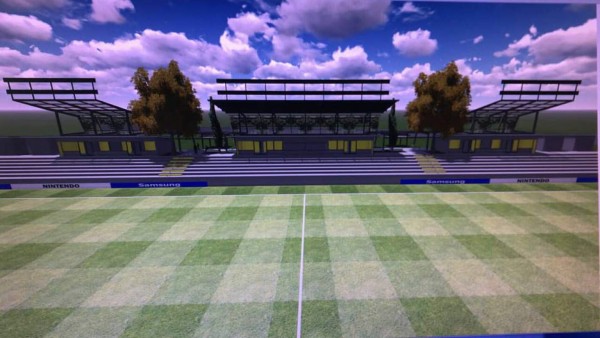 ¡Pequeño y cómodo! Así es el bonito estadio que construye el Club Universitario de Panamá