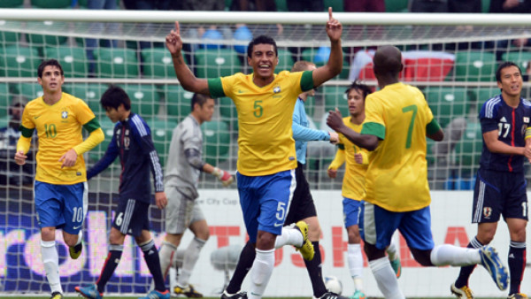 Brasil golea a Japón de la mano de Kaká