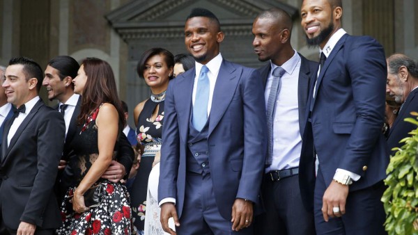 Boda de Víctor Valdés estuvo rodeada de ex jugadores del Barcelona