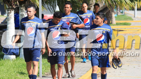 Alfredo Mejía ya entrenó con Motagua