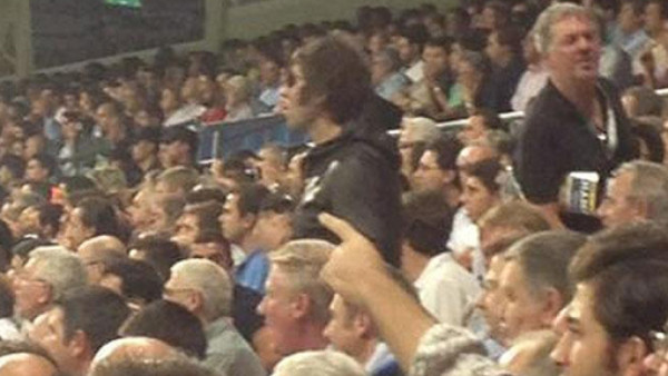 Liam Gallagher, ex cantante de Oasis, fue expulsado del Bernabéu