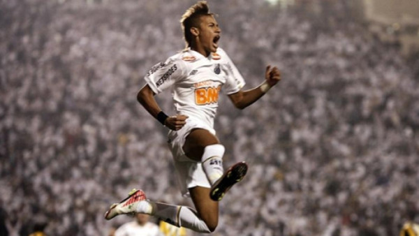 Neymar marcó una joya de gol