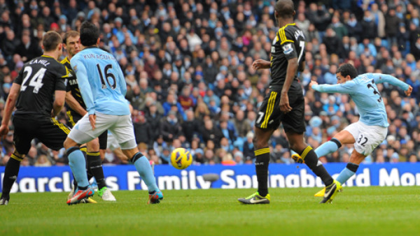 Manchester City se impuso al Chelsea y consolida el segundo lugar