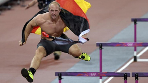 Eufórico por ganar medalla de oro en Londres 2012