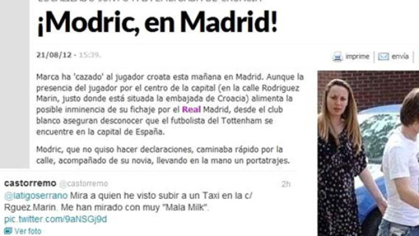La polémica foto que publicó diario Marca en su web
