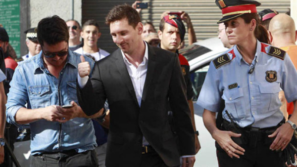 Lionel Messi declaró por supuesto fraude al fisco español