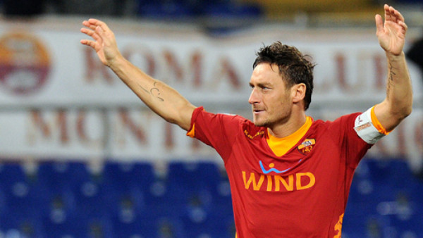 Totti, máximo goleador histórico con un mismo club en Italia