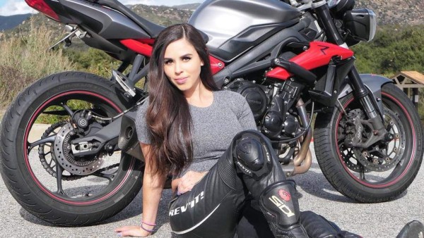 Conmoción: El triste final de Annette Carrion, la motociclista más bella del mundo