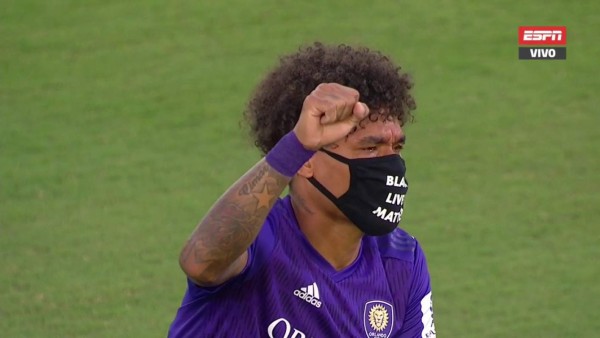 'Negro y orgulloso”: Elis, Maynor y Boniek, protestan contra el racismo en el inicio del torneo de la MLS