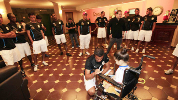 Dania Sabillón, la niña que conmovió al Olimpia