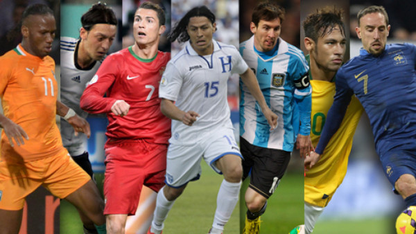 Los 32 clasificados al Mundial de Brasil