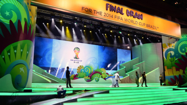 El sorteo del Mundial 2014 será televisado a 193 países