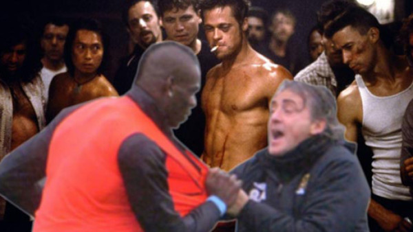 Se burlan de bronca entre Balotelli y Mancini