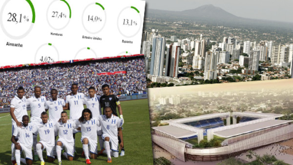Cuiabá, la ciudad que desea ver juegos de Alemania y Honduras