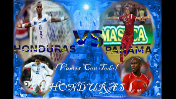 Fotomontajes sobre el partido Panamá-Honduras.