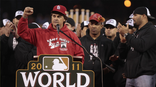 Tony La Russa dijo adiós a los Cardenales