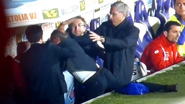 Las peleas más recordadas de los entrenadores de fútbol