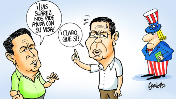 Suárez, la única opción de Honduras