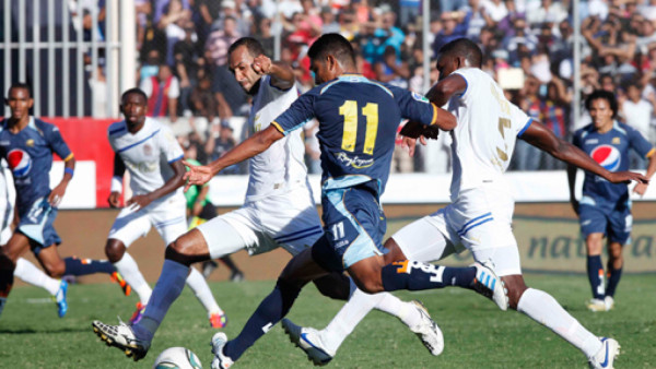 Liga de Honduras, por debajo de Costa Rica y Guatemala