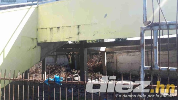 EN FOTOS: Así de descuidado se encuentra el estadio Ceibeño