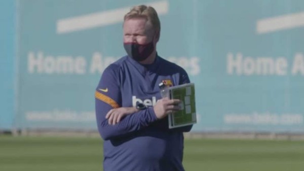Con una novedad y a todo vapor: Así fue el entrenamiento del Barcelona con el regreso de Messi
