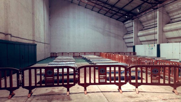 Habilitan en la Villa Olímpica de Tegucigalpa una sala de aislamiento temporal por coronavirus