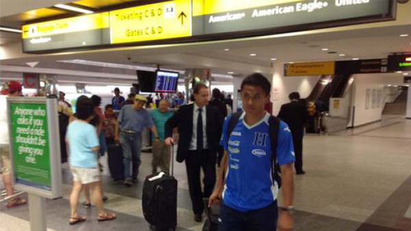 Selección de Honduras ya se encuentra en Nueva York