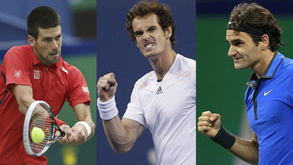 Federer, Djokovic y Murray avanzan en el Masters de Shanghai