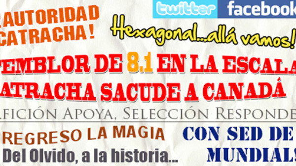 Ponele tu titular a la goleada de Honduras sobre Canadá