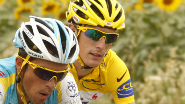 Contador, encantado con su compañero