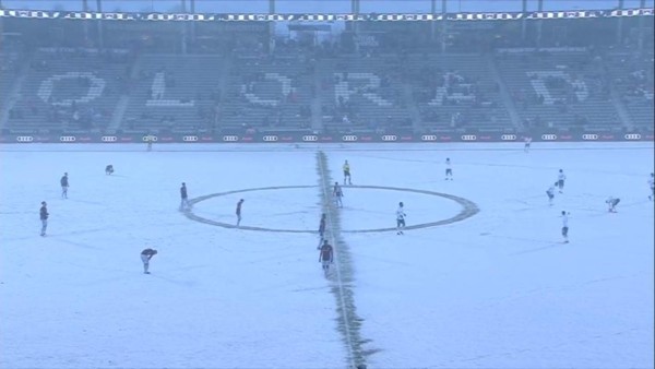 ¡A 18° bajo cero! Colorado-Portland Timbers, el partido más frío de la historia de MLS