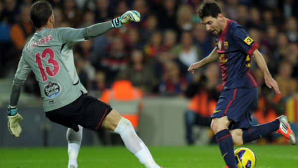 Barcelona ganó, Messi se fue en blanco