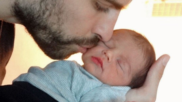 Primera foto de Milan Piqué, el hijo de Piqué y Shakira