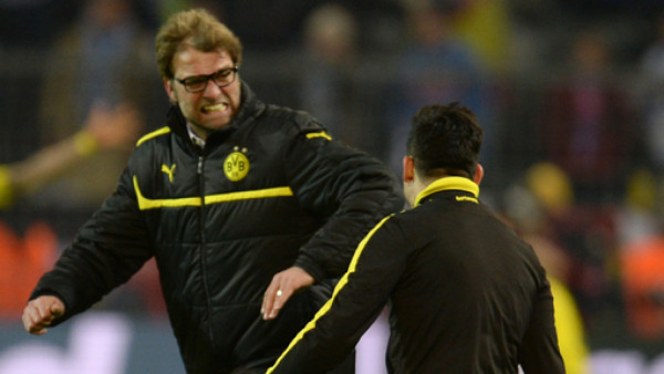 El Borussia Dortmund festejó a lo grande la clasificación