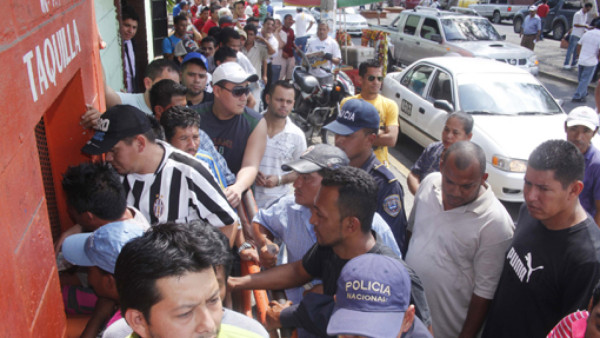 Boletos agotados del Honduras-Canadá