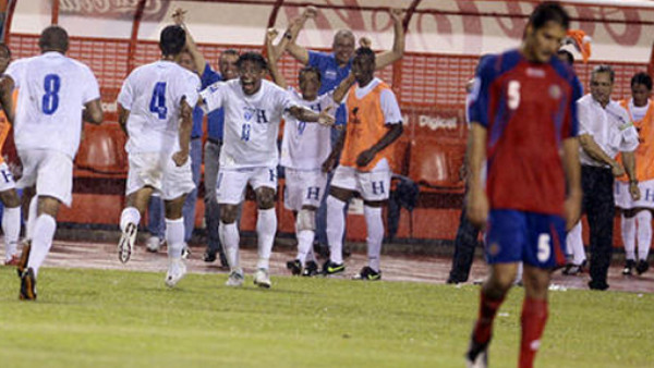 Héroes de Honduras ante Costa Rica