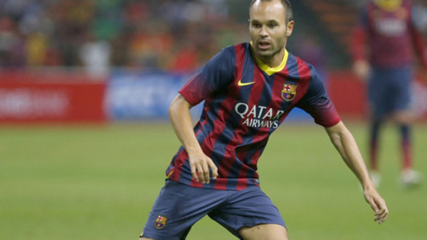 Iniesta firmaría cinco temporadas más en Barcelona