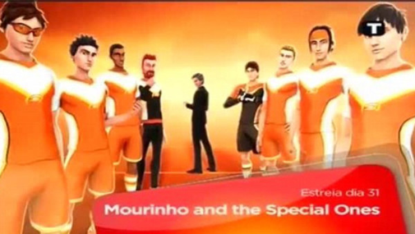VIDEO: Mourinho y su serie de dibujos animados