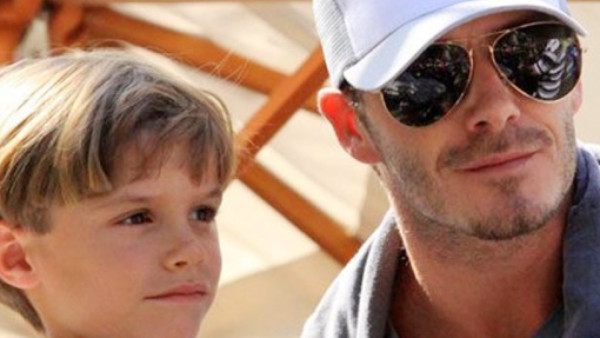 Hijo de David Beckham es fanático del Arsenal
