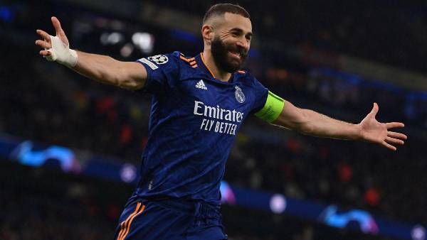 Karim Benzema es el llamado a liderar y buscar la remontada ante el Manchester City en el Bernabéu.