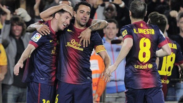 Jugada maestra del Barcelona y termina en gol de Messi