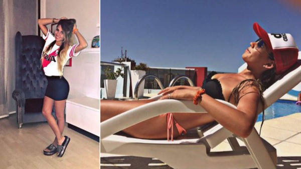 La bella novia de Sebastián Driussi, jugador de River Plate que enfrentará Motagua