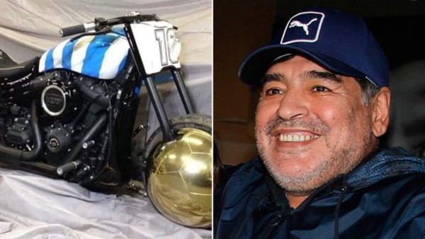 ¿Cuánto cuesta? 'Yo soy Diego', la motocicleta que es una de las grandes herencias de Maradona