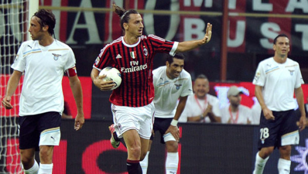 Milan vivió su primer susto, Lazio casi le bautiza su corona